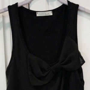 NWOT Lush Tank With Bow Detail size XS